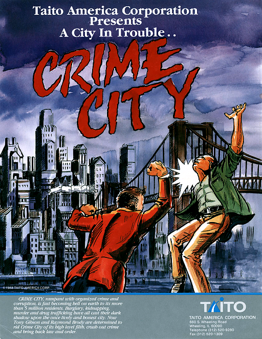 Crime City (US) MAME2003Plus Game Cover
